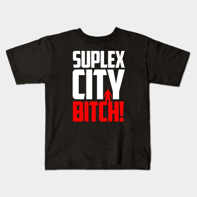 Suplex City Kids T-Shirt by QueerQuirks